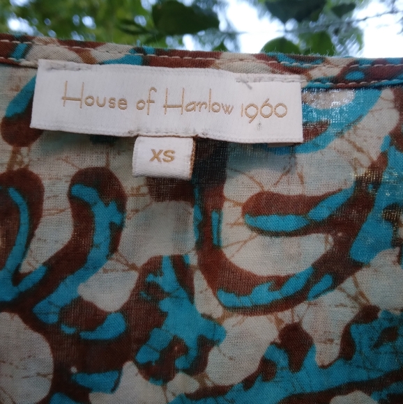 House of Harlow 1960 flutter sleeve top - Picture 3 of 4